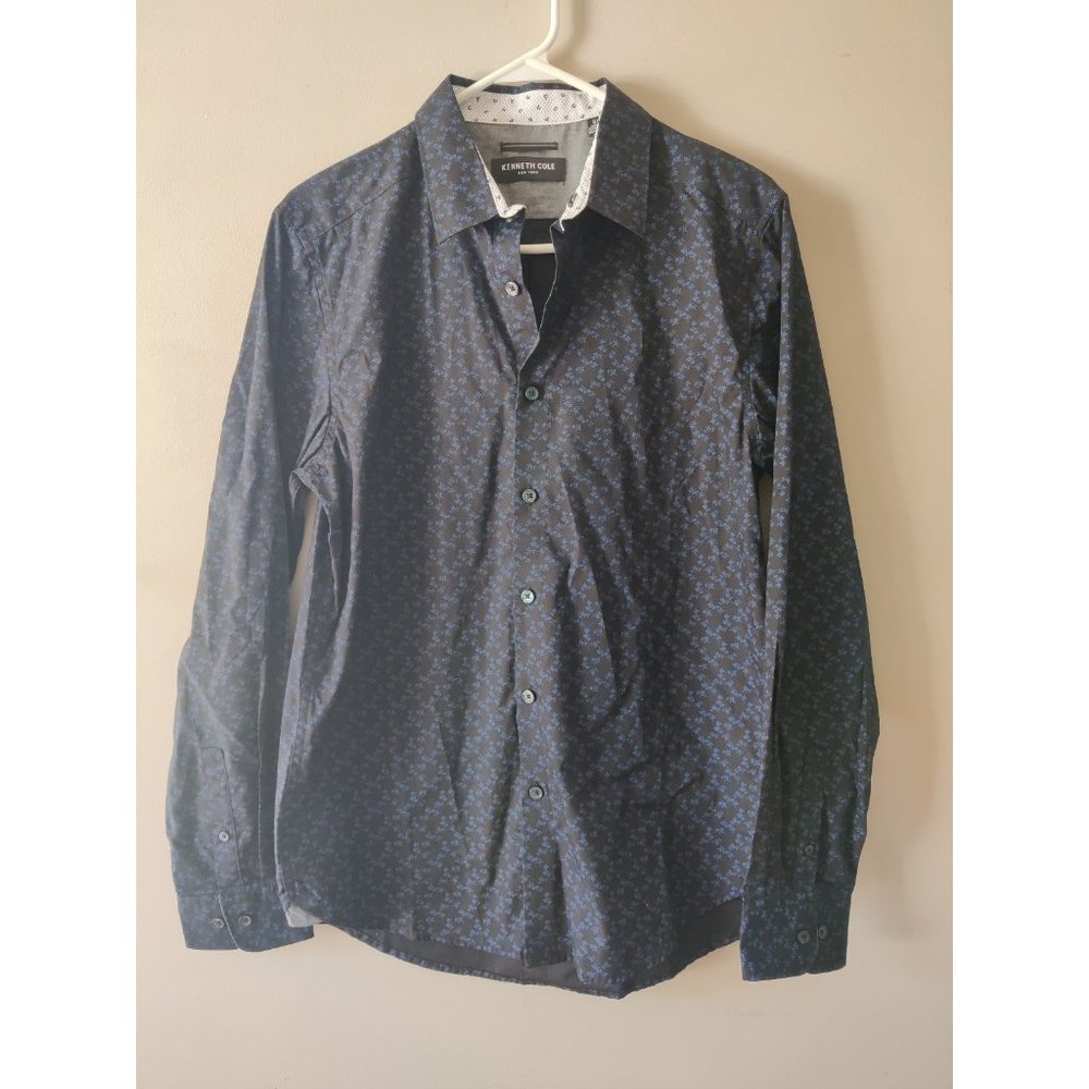 Kenneth Cole New York Button-Up Dress Shirt Size Small